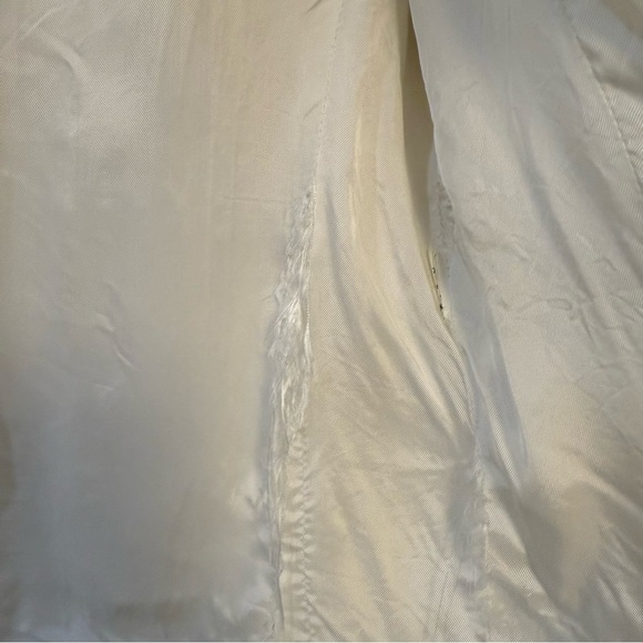 ZARA black & white tuxedo open blazer - Picture 6 of 10